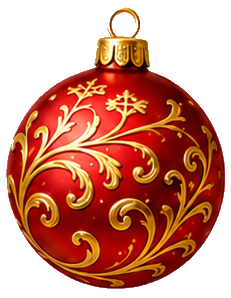 Red Ornament - $60